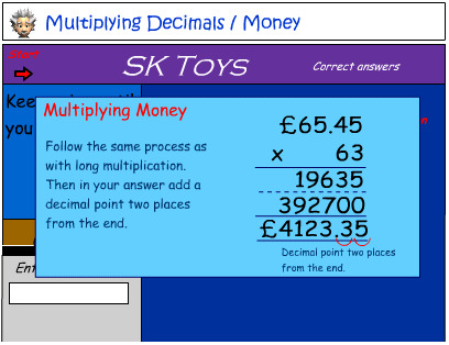 Multiplying money