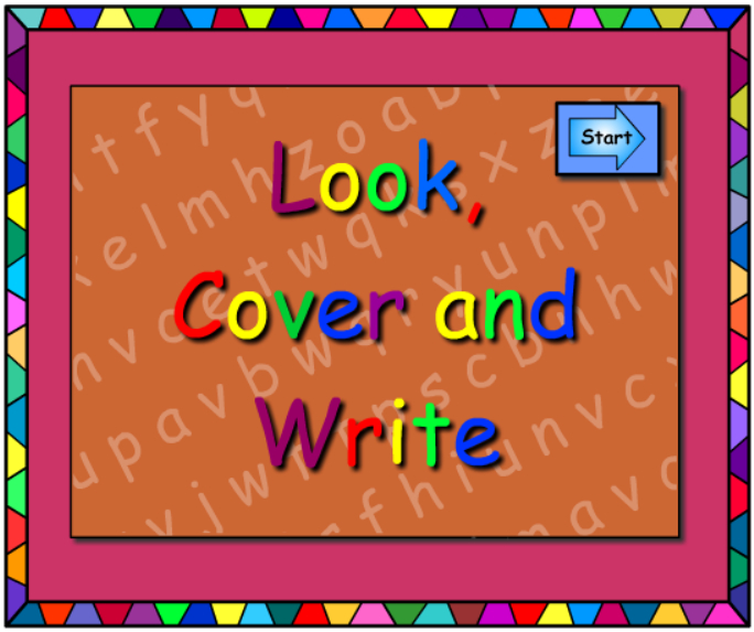 How Well Can You Spell? -Look Cover Write