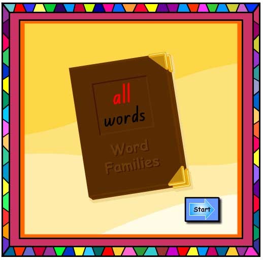 'all' Word Family Book