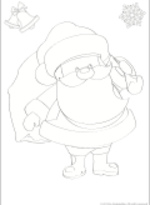 Decorate Santa (1 page)
