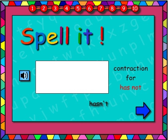 Contractions -Let's Spell It