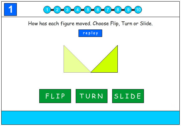 Flip, Slide or Turn