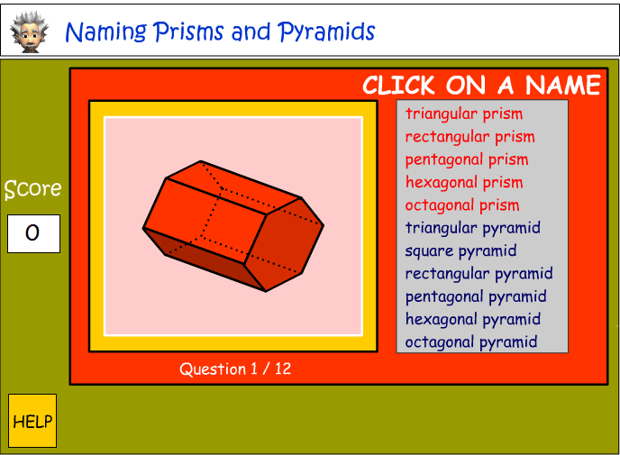 Naming prisms and pyramids