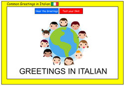 Common Greetings in Italian